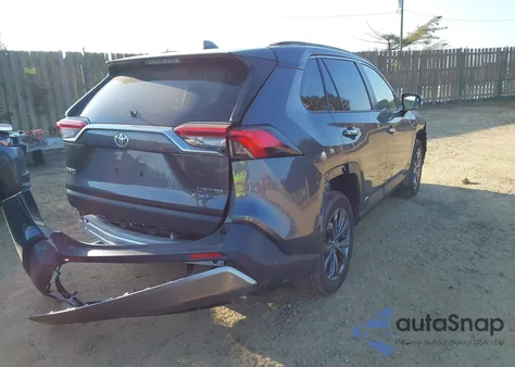 2025 Toyota Rav4 Hybrid Limited from USA, damaged, VIN JTMD6RFV9SD154970